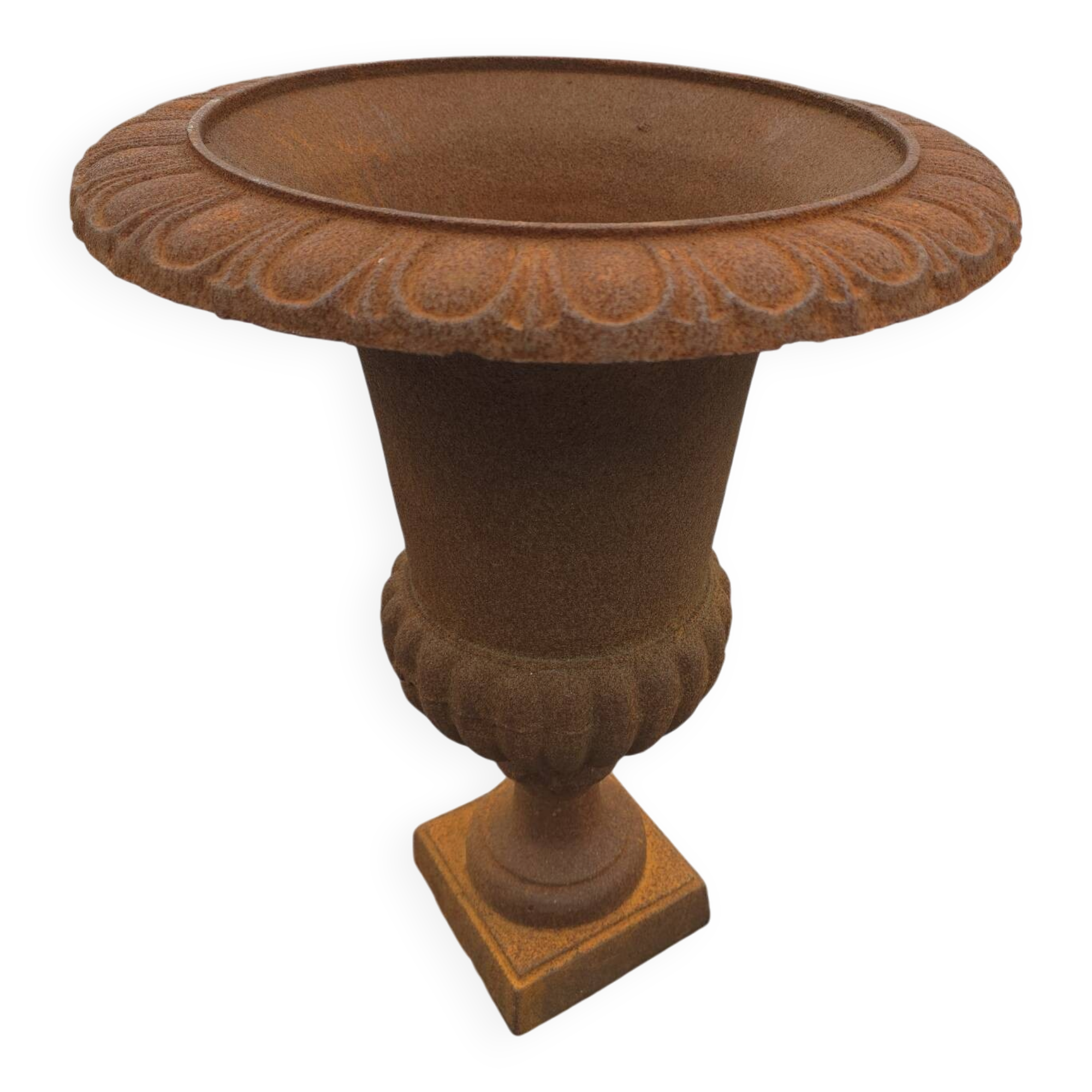 Medical vase in cast iron