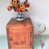 Small solid oak chest