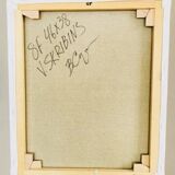 Tableau "Woman of Joy" oil on canvas signed Valentin SKRIBINS