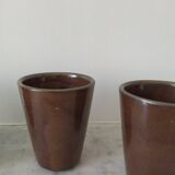 4 sandstone glasses