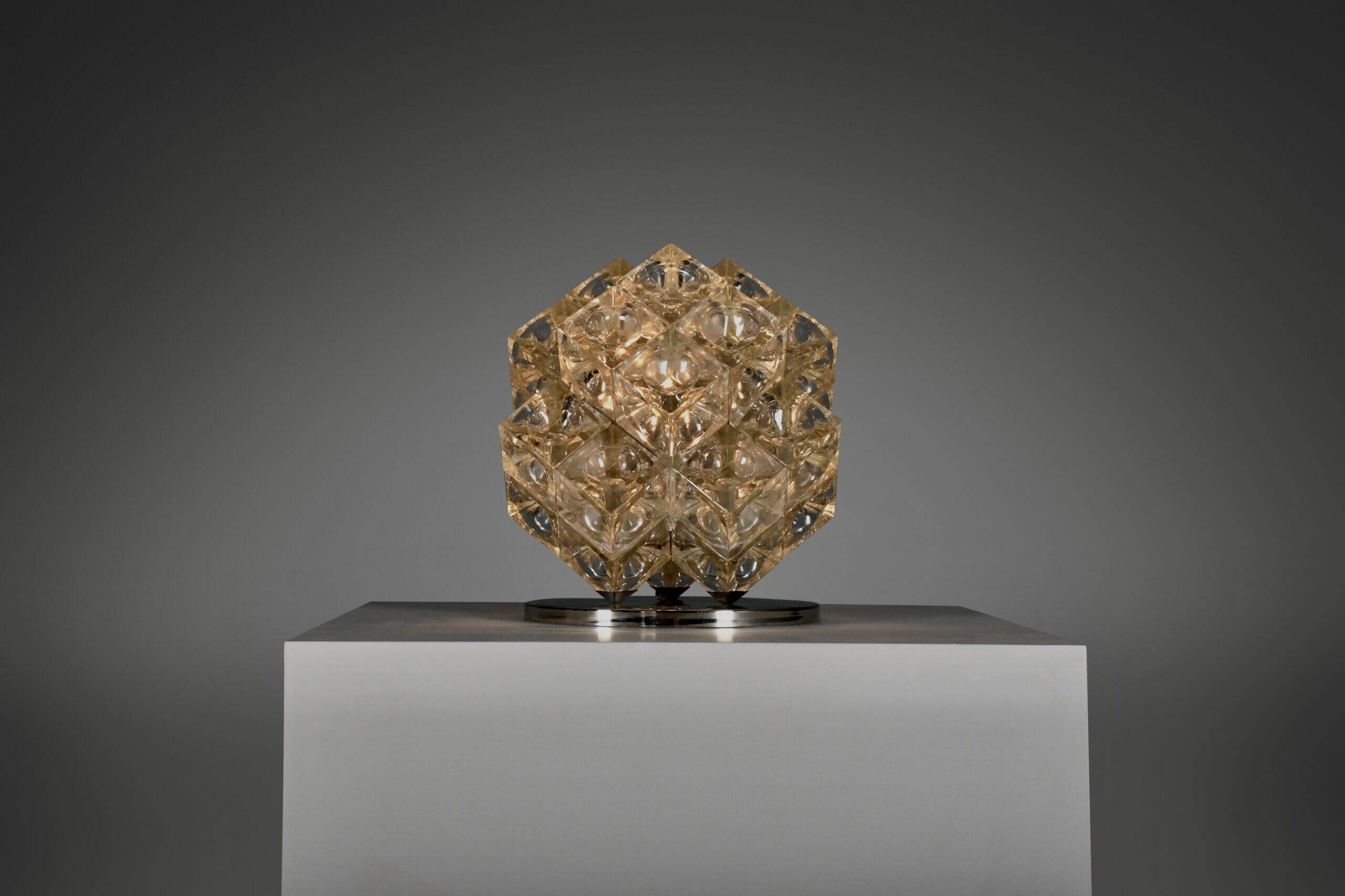 Albano Poli 'Eclisse' table lamp by Poliarte