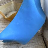 Set of 2 free-form fiberglass planters