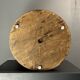 Midcentury brutalist wood turned side table, Charles Dudouyt style, 1950s