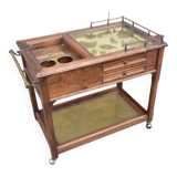 Wooden trolley