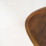 Table basse vintage en noyer