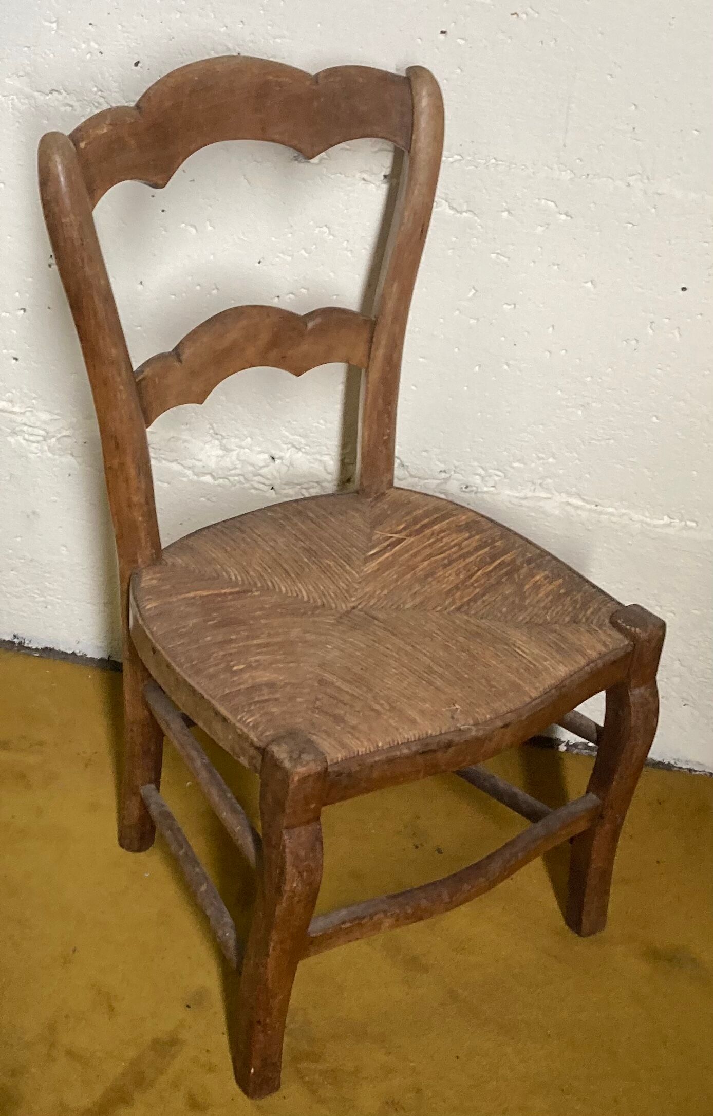 Straw chairs countryside