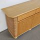 Wood / bamboo / rattan sideboard Roberti Rattan 1970s stunning condition