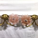 Pair of sconces Bronze 2 lights