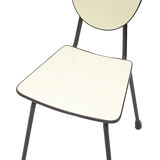 Set table and 2 chairs, formica, 1960