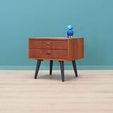 Teak bedside tables, 70s, Danish design, made in Denmark