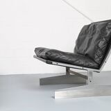 Fabricius & Kastholm Bo-Ex Set BO-562 leather sofa and BO-561 armchair 1960