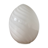 Old Lamp egg glass of MURANO italy vintage 1970 egg vintage