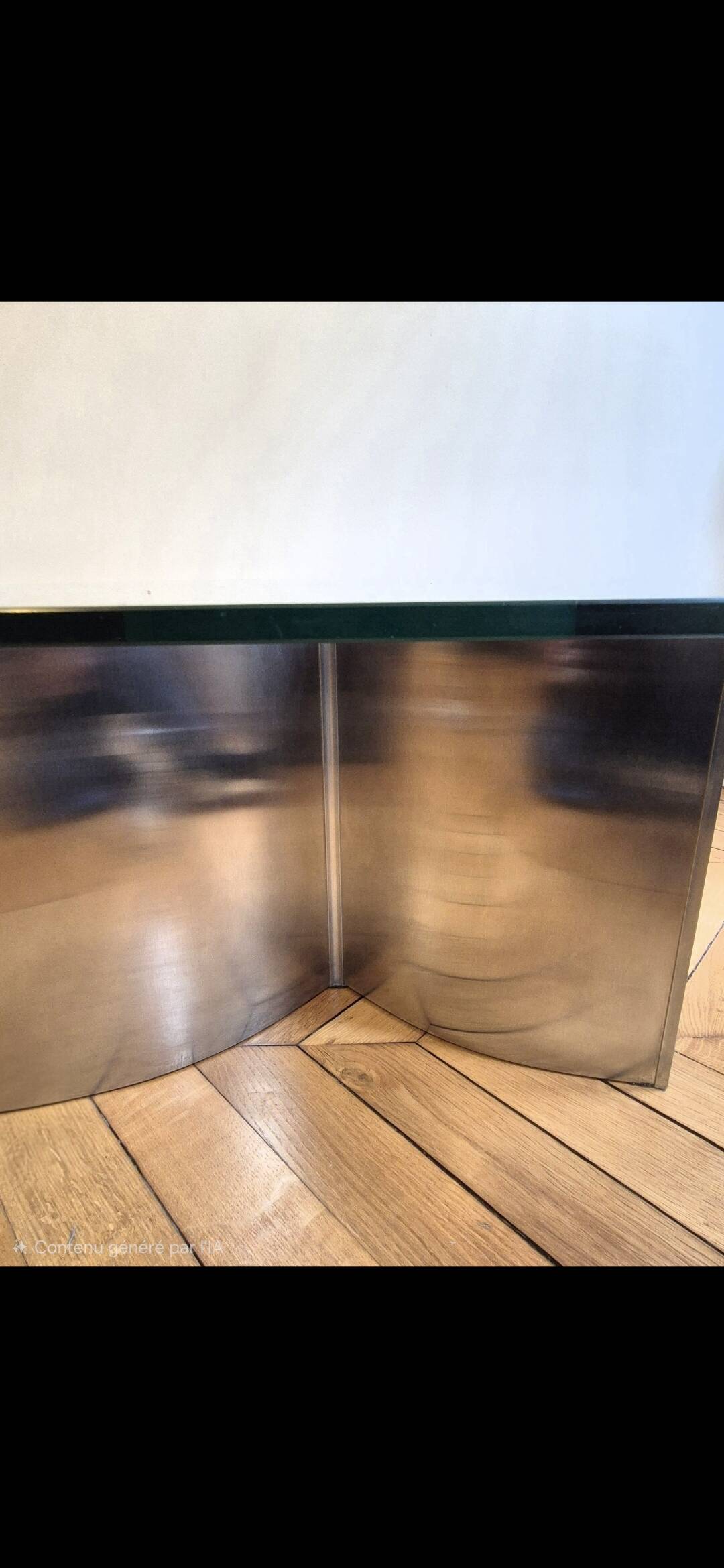Table basse kim moltzer et jean paul barray, 1970s