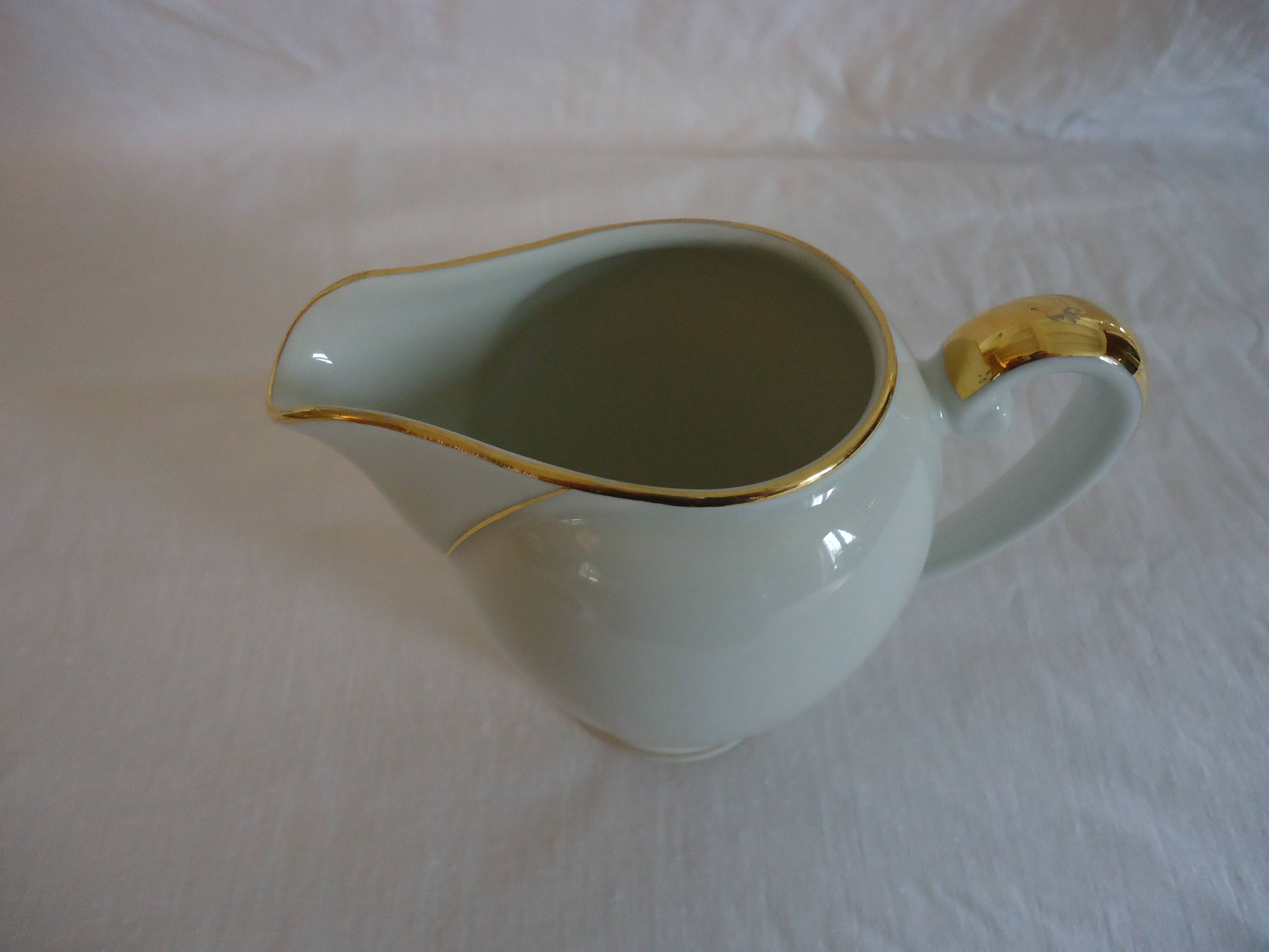 Limoges porcelain milk jug creamer