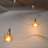 Pair of Mid-century Pendants, Czechoslovakia, 1960's.