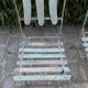 Antique garden chairs