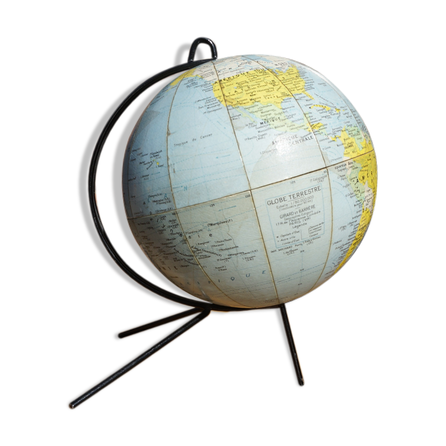 World map globe