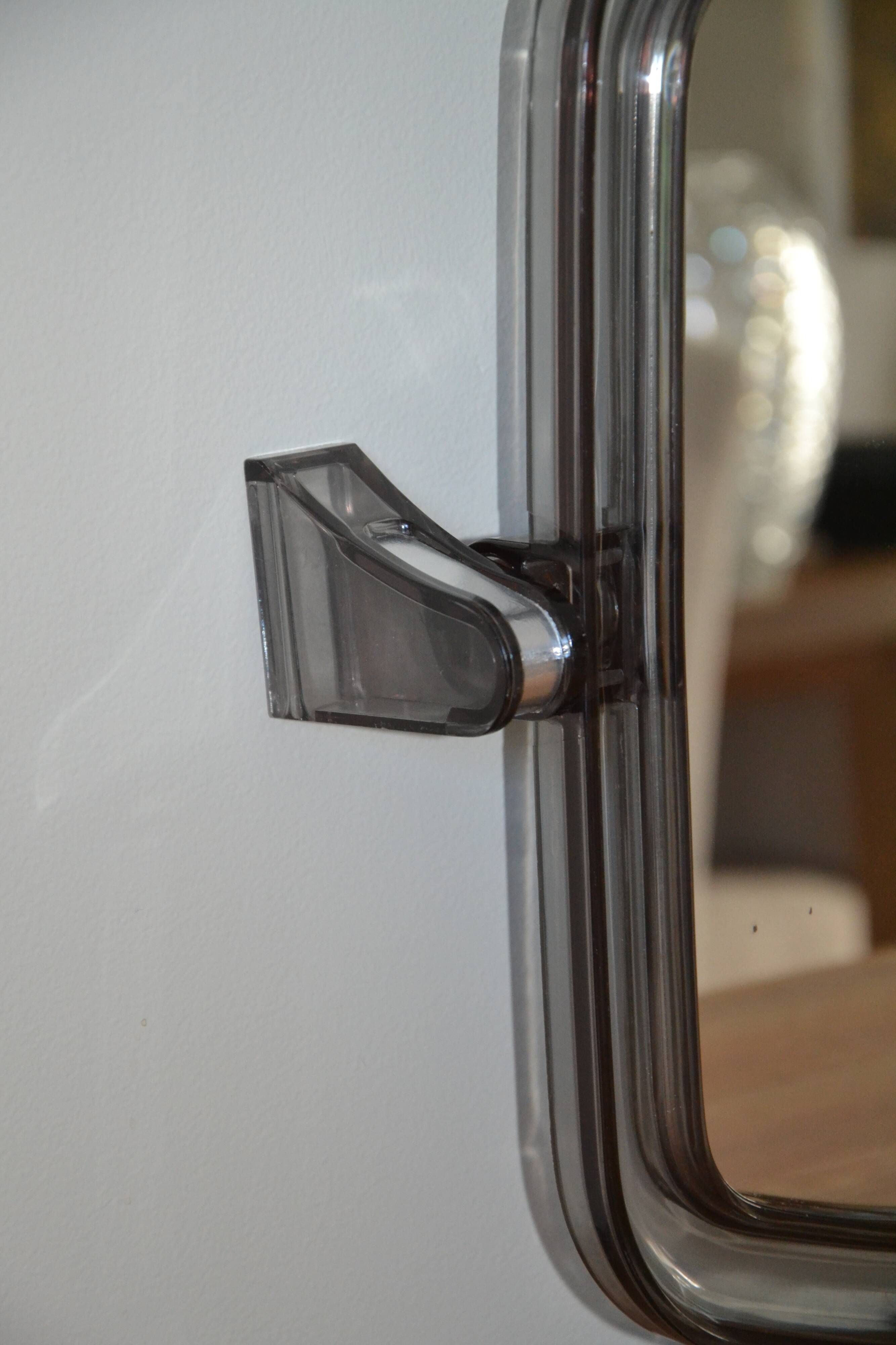 Miroir pivotant Grosfillex, années 60-70