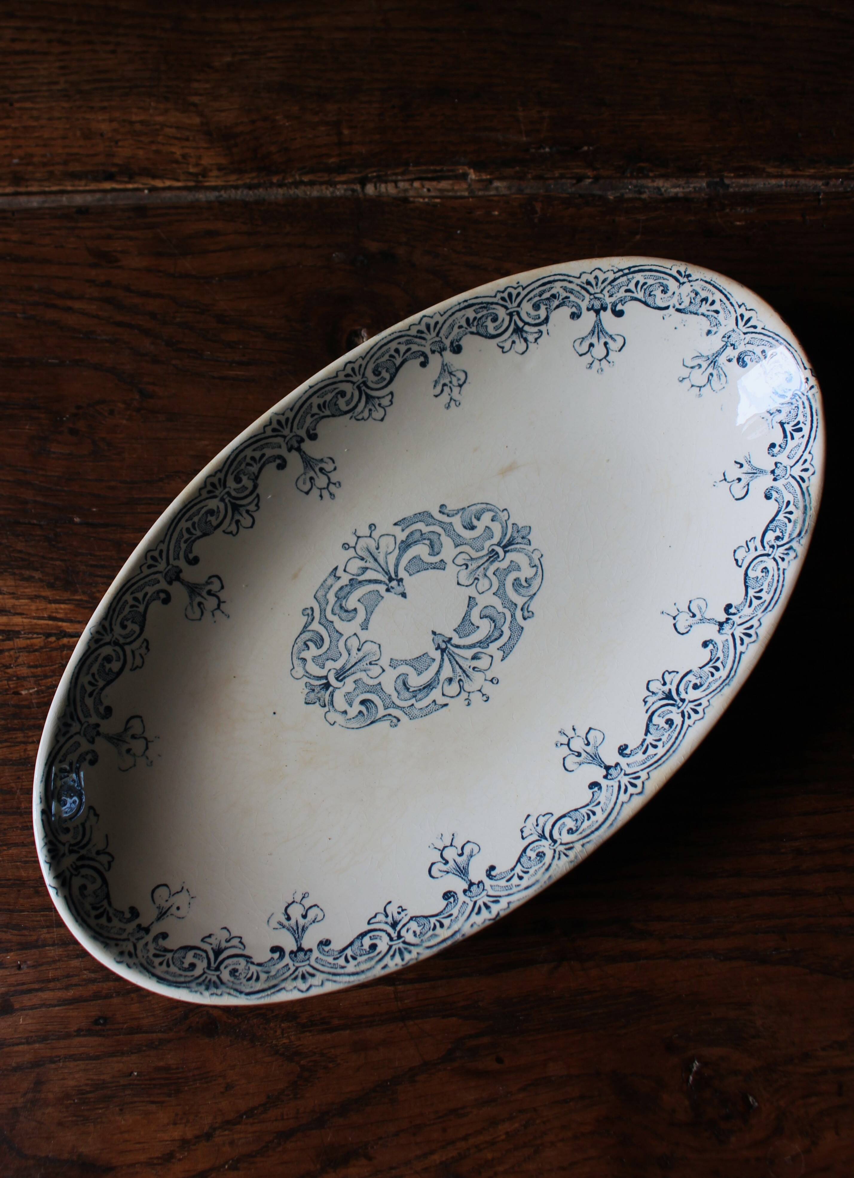 Ravier in blue iron earth Cyrano