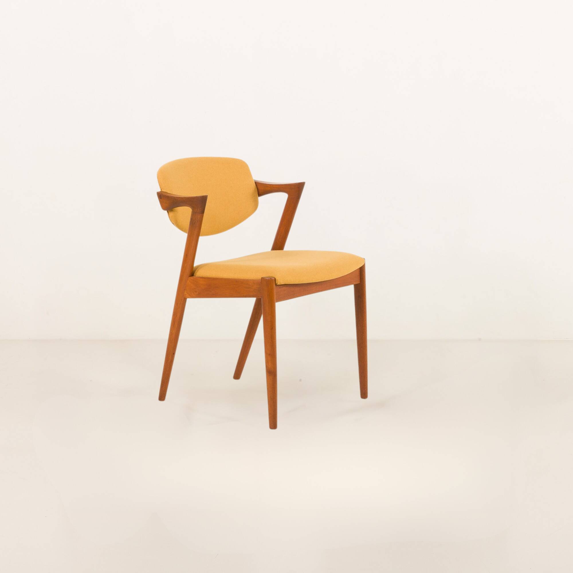 Kai Kristiansen vintage chair in teak, model 42, Denmark 1960s