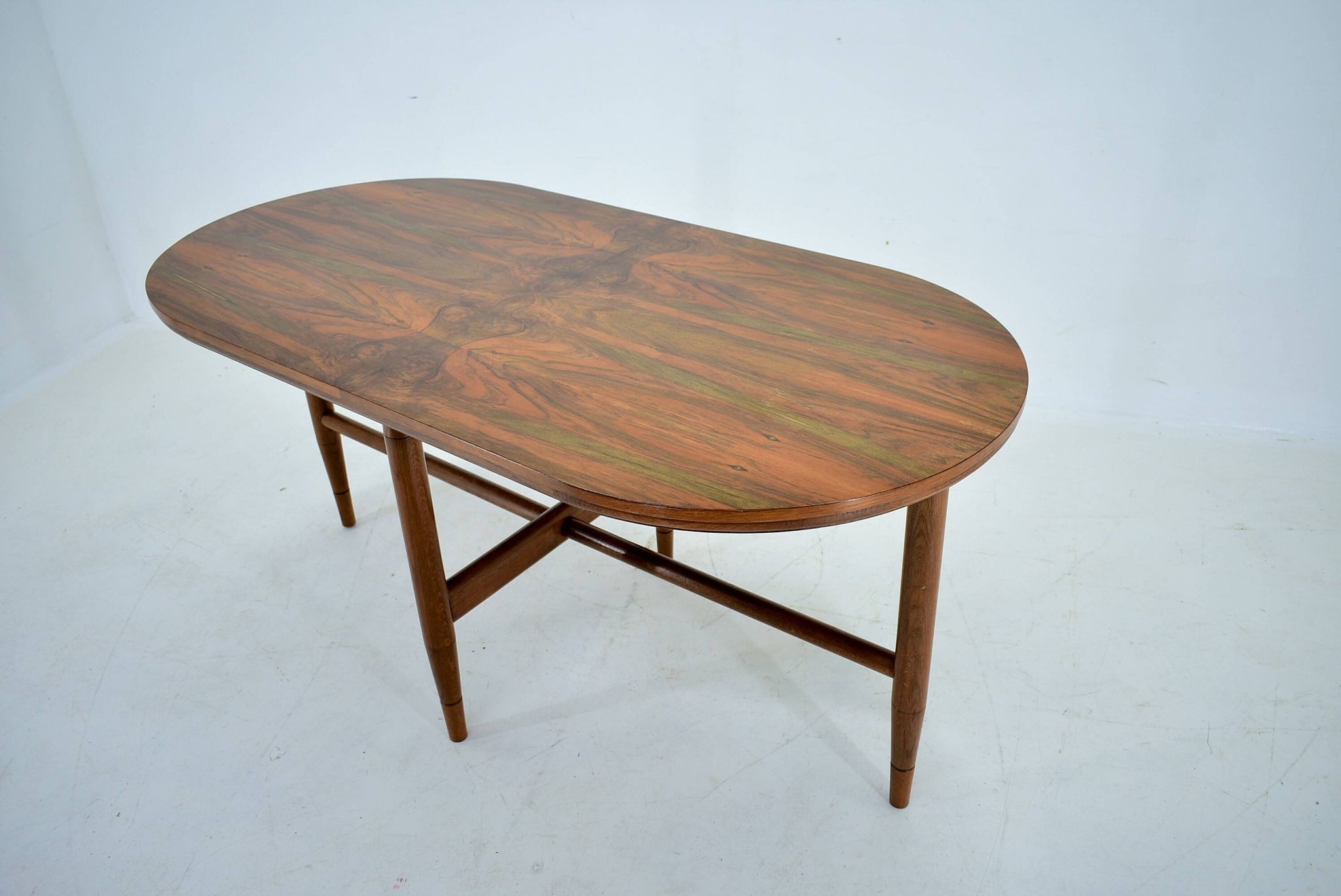 1960s Beech Dining Table, Czechoslovakia