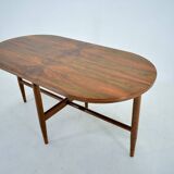 1960s Beech Dining Table, Czechoslovakia