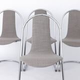 4 Space age chairs 1970s - by Tacke Sitzmöbel, Germany