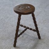 Stool in the style of Charles Dudouyt, 1960s