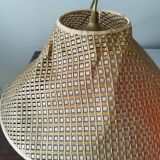 Lampshade suspension braided straw + fixing