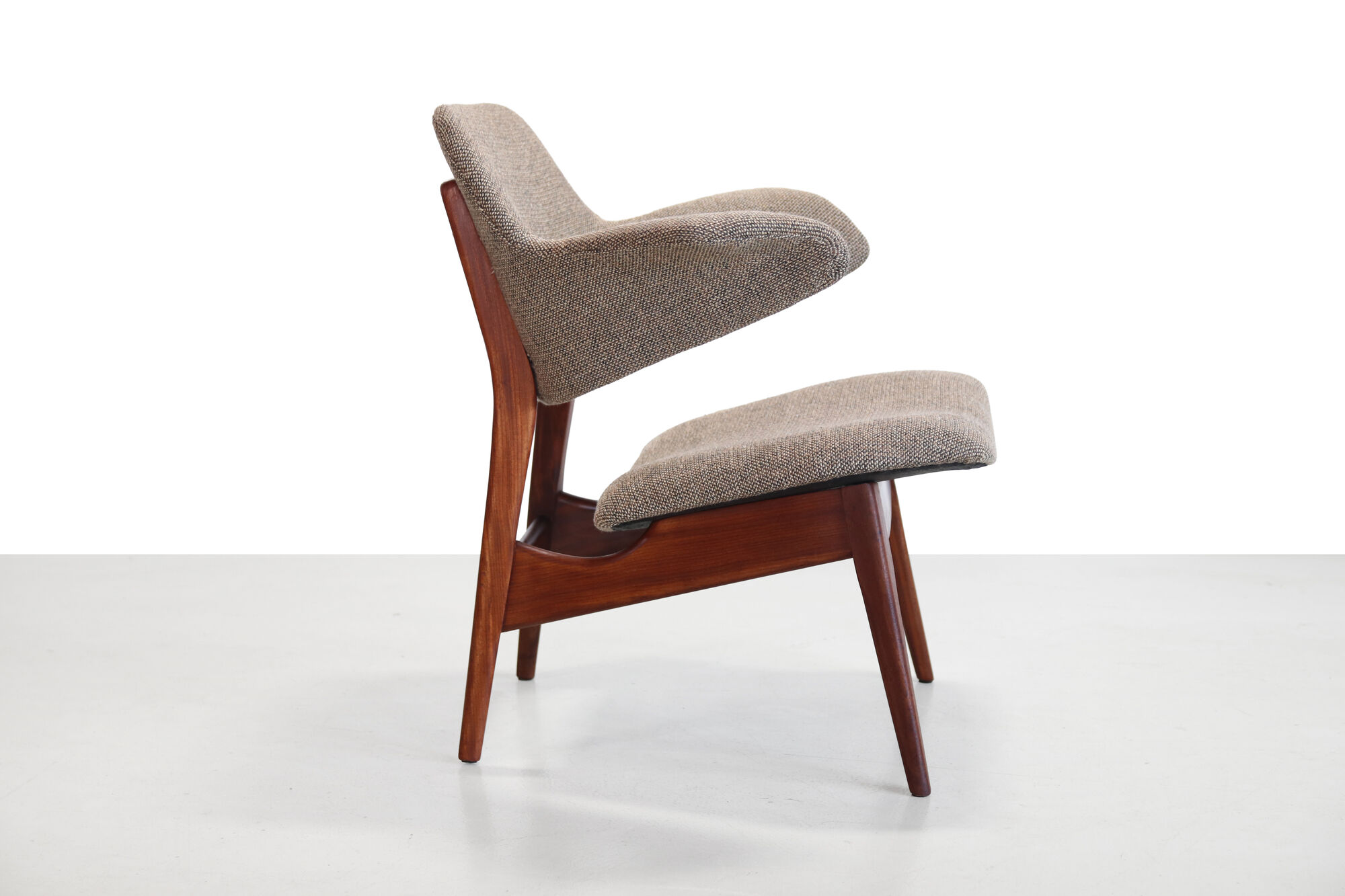 Teak Penguin chair by WeBe by Louis van Teeffelen