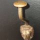 Set of 5 antique "Lion Head" coat hooks.