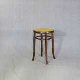 Piano stool by Thonet 1910, perfect caning