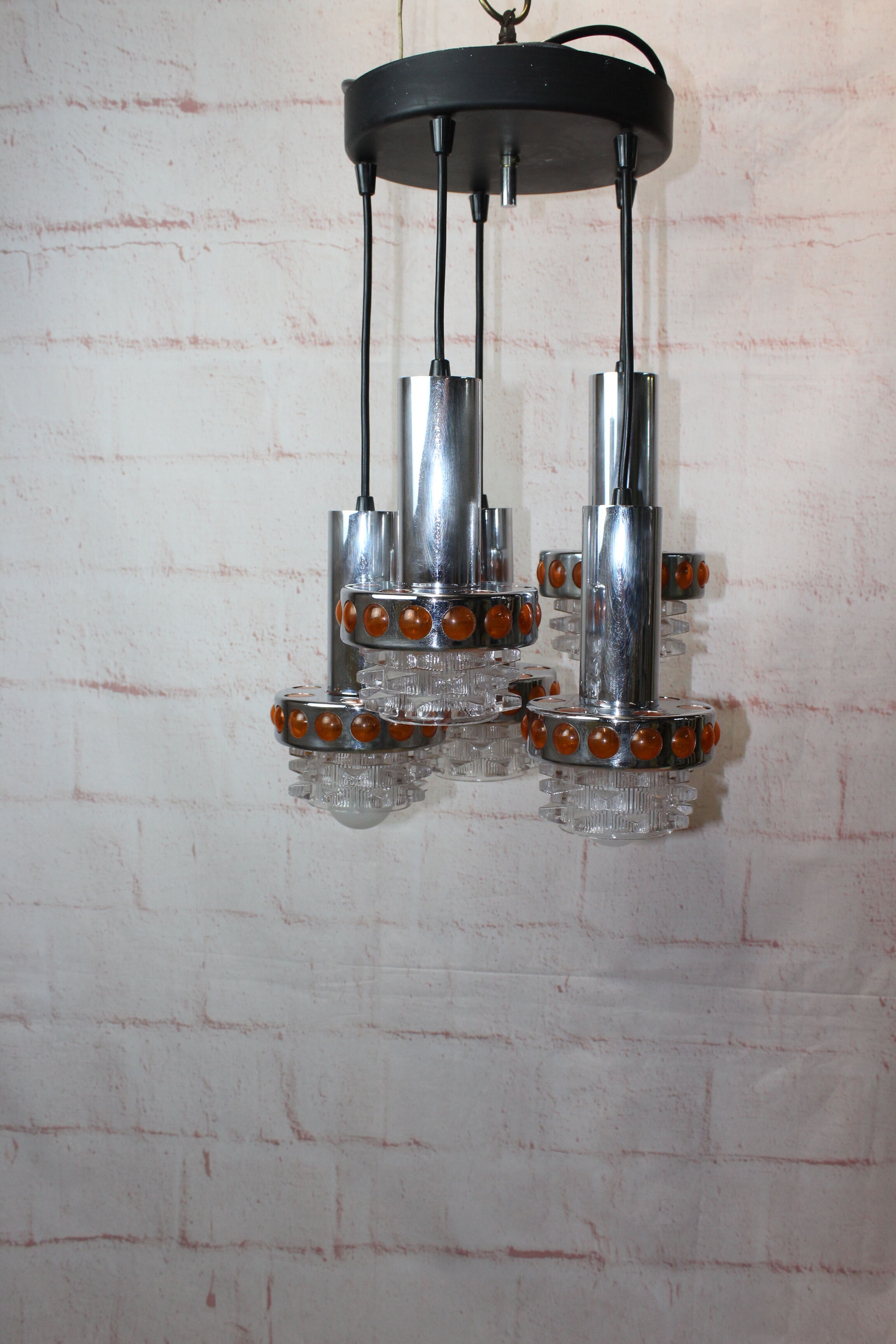 Vintage Raak chandelier 1970
