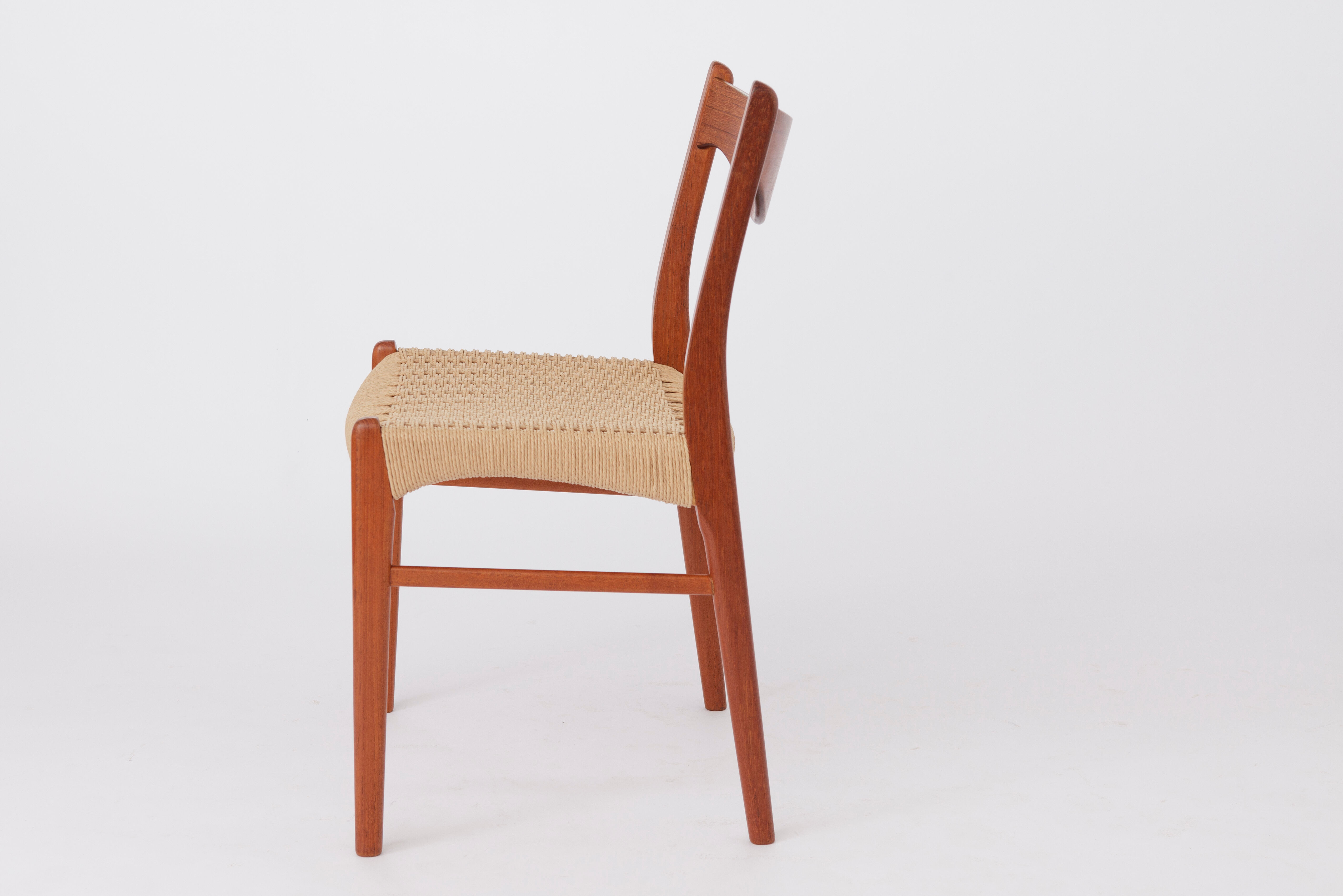 2 Arne Wahl Iversen dining chairs Denmark 60s-70s