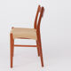 2 Arne Wahl Iversen dining chairs Denmark 60s-70s