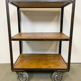 Industrial Shelf on Wheels, 1960s