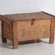 Folk chest in carved beech – Transylvania, circa 1880-1900