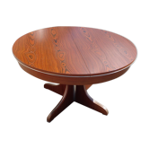 Table ronde ovale a pied central