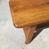 Banc en pin massif