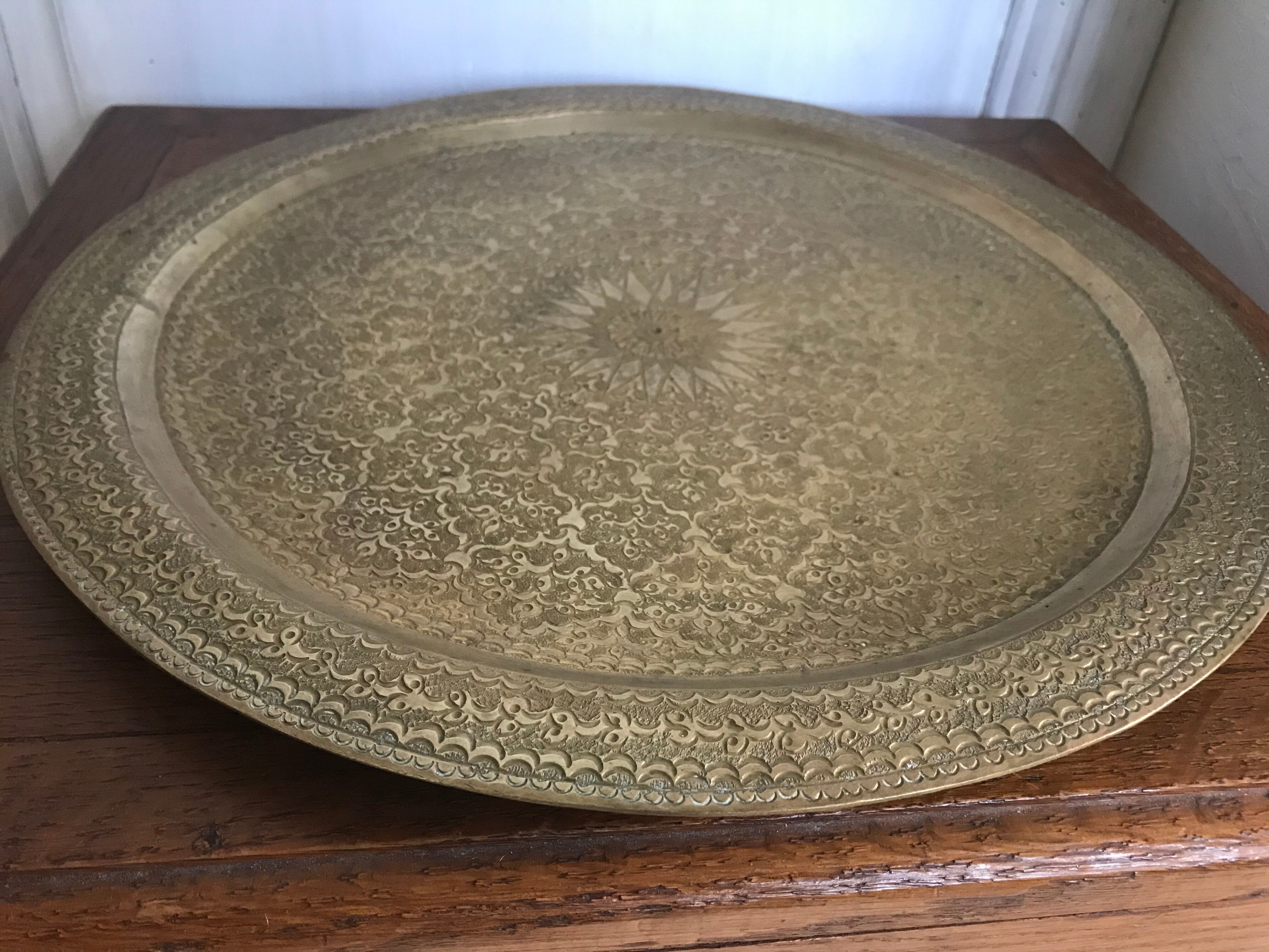 Brass tray