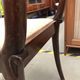 6 Art Nouveau chairs with brass marquetry