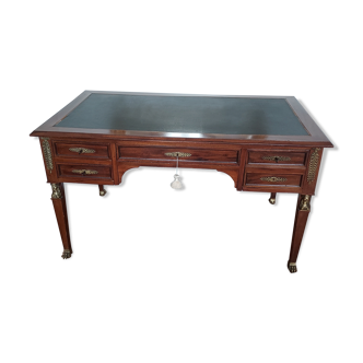 Empire style mahogany desk