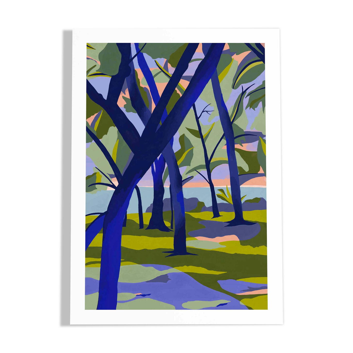 Grand Baie - Limited edition art print (A4)