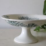 Floreal fruit bowl, from the Faïencerie Nouvelle de Givors, iron earth