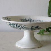 Floreal fruit bowl, from the Faïencerie Nouvelle de Givors, iron earth