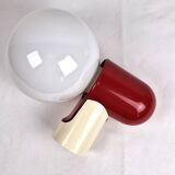 Pair of Allibert 70s space age plastic wall lamps