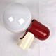 Pair of Allibert 70s space age plastic wall lamps