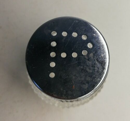 Vintage glass pepper