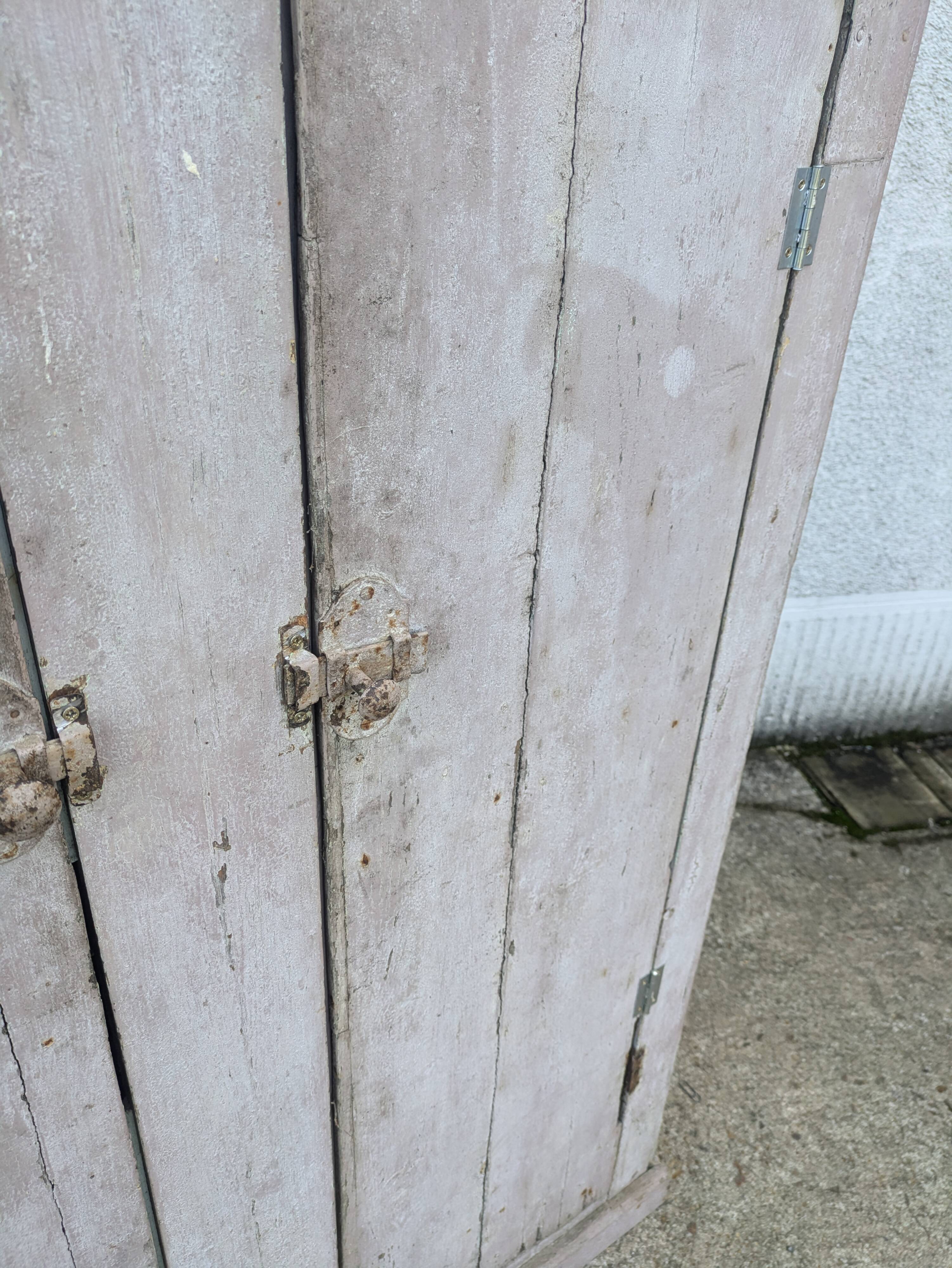 Small patinated cabinet