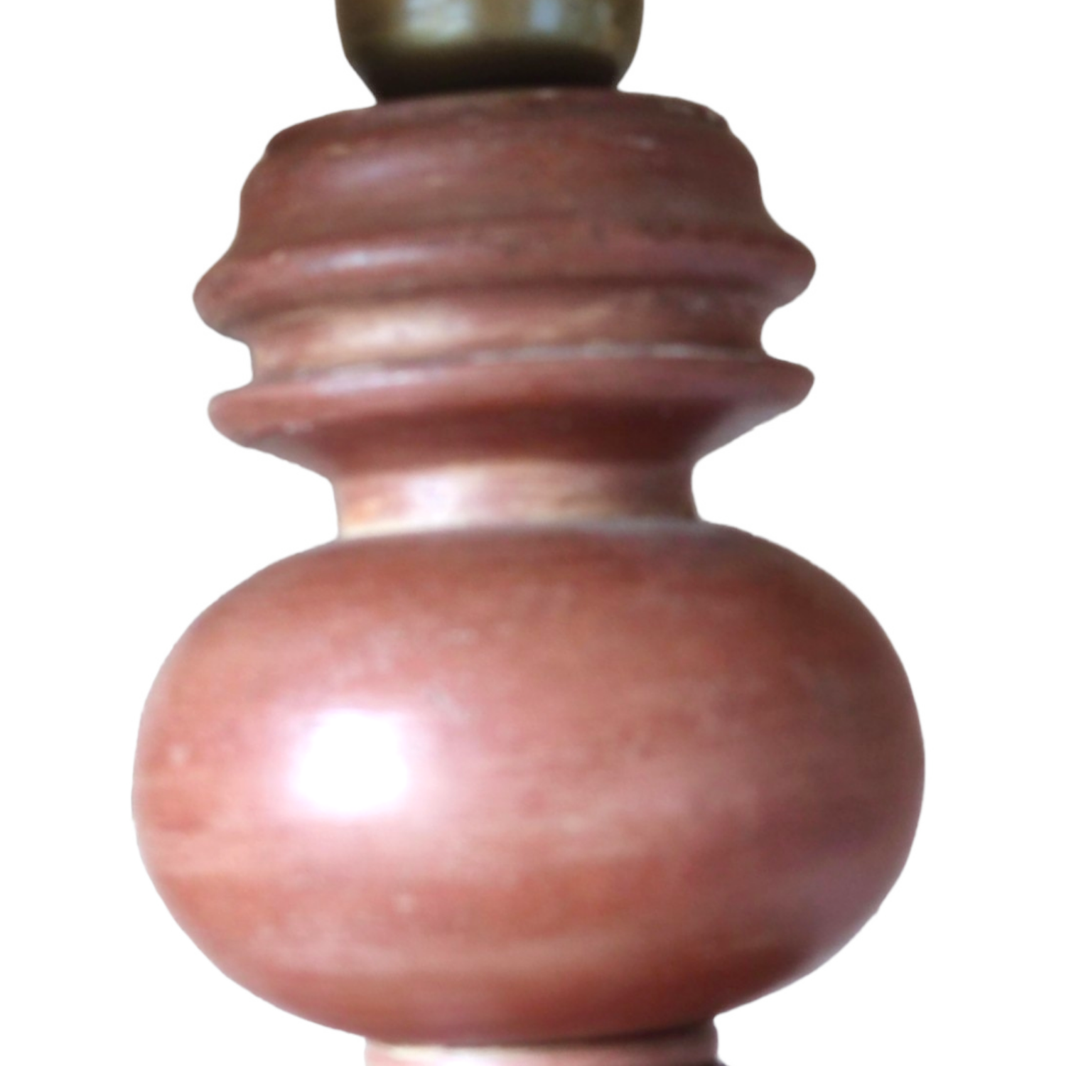 Vintage lamp lampshade fabrics, wooden colonnade foot